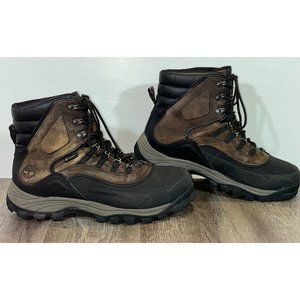 Timberland Hiking Boots * Men's Size 12 Waterproof Shell Toe * A1QKM EUC Comfort